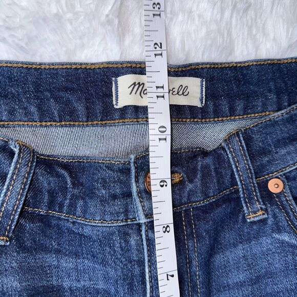 Madewell The Slim Boyjean Dark Wash Mid Rise Jeans Size 27 - Picture 8 of 9